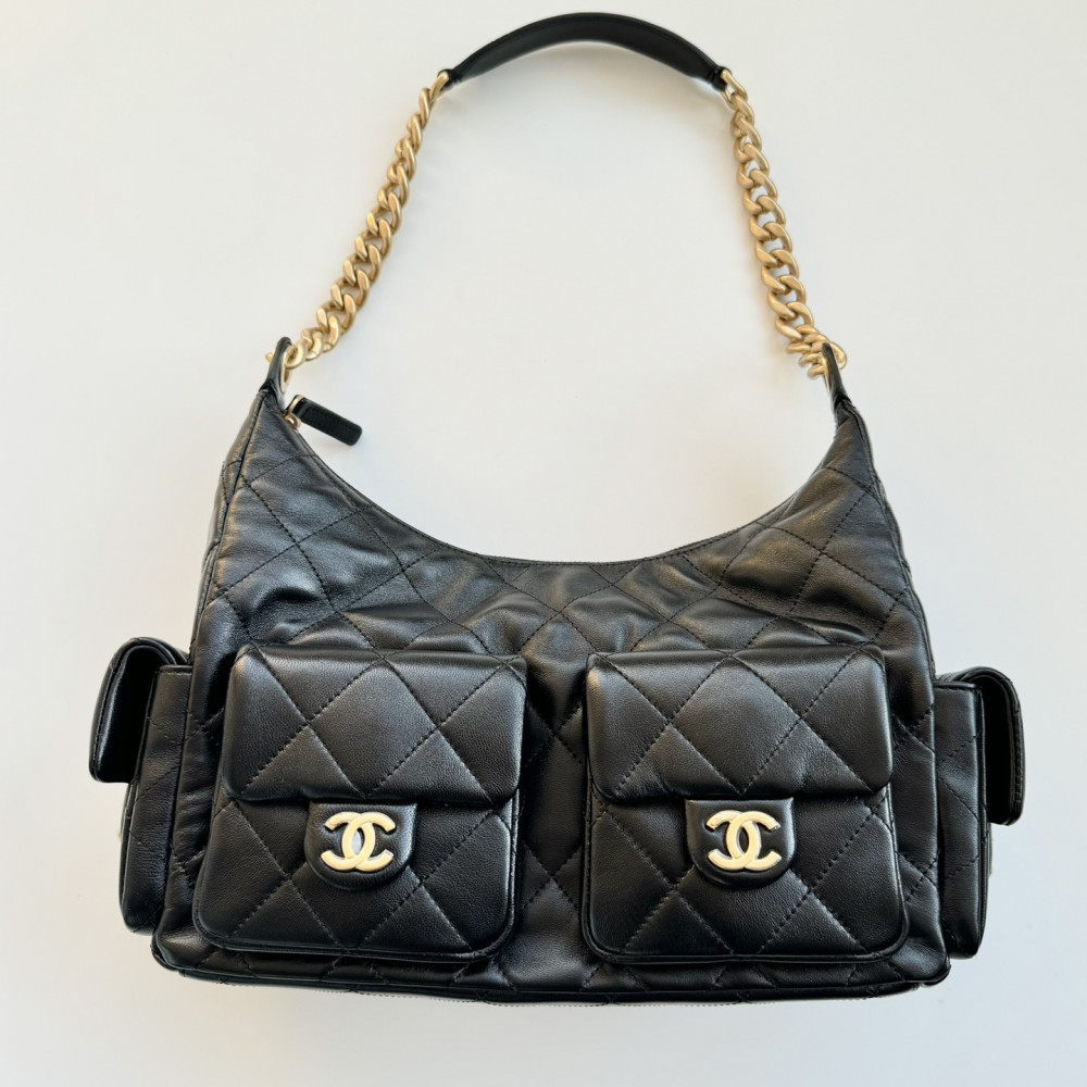 Chanel 25C Large HOBO Hippie Bag