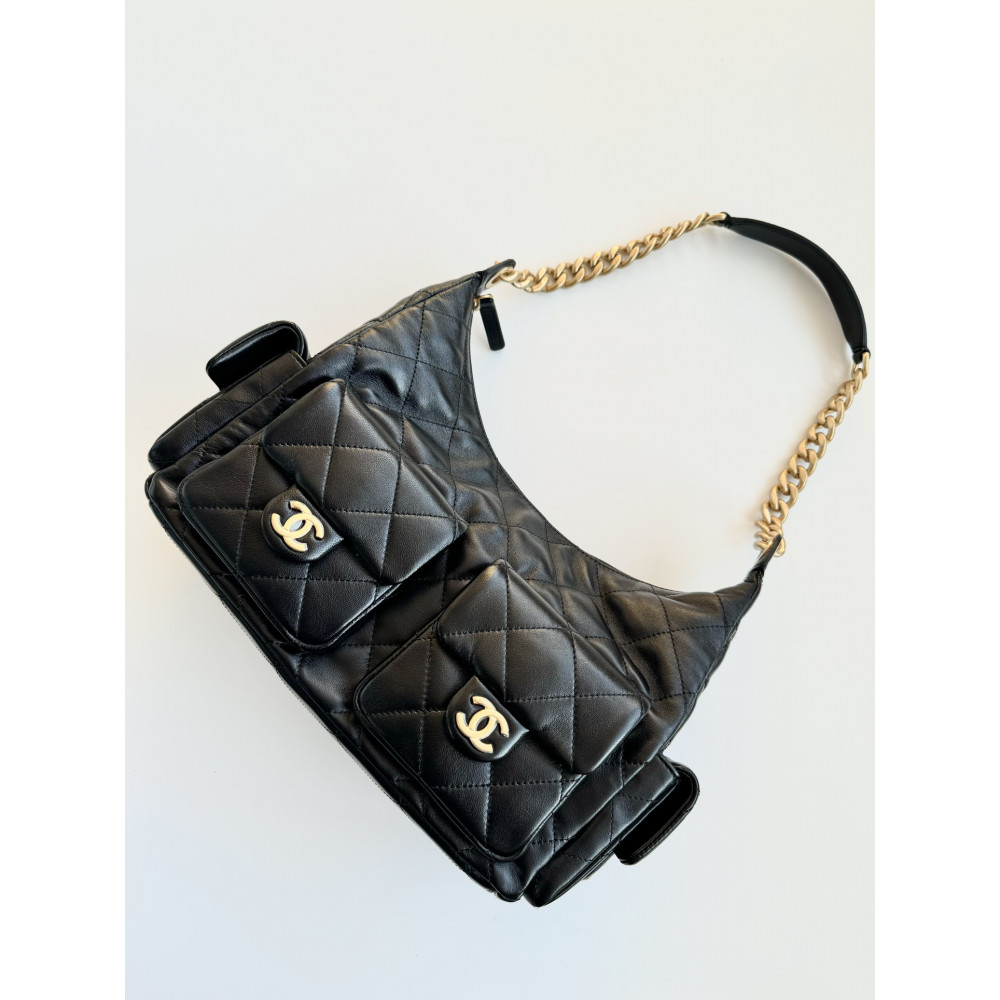 Chanel 25C Large HOBO Hippie Bag