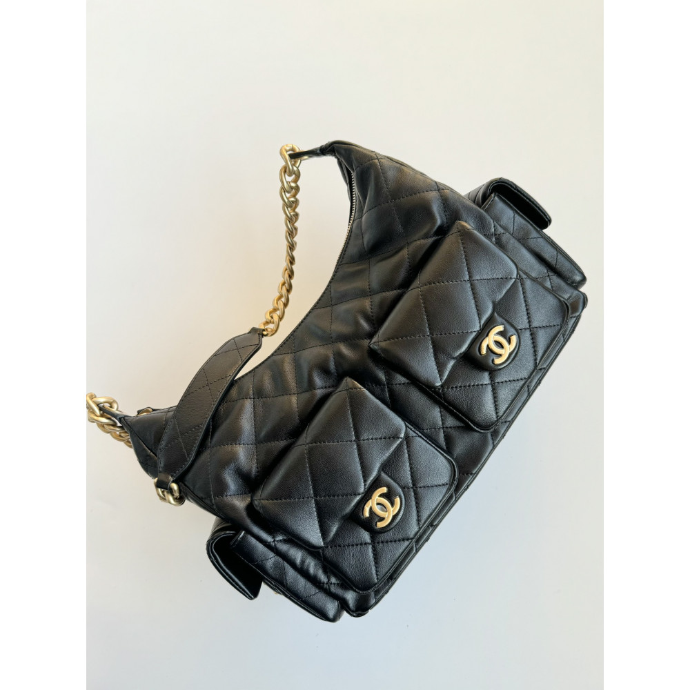 Chanel 25C Large HOBO Hippie Bag