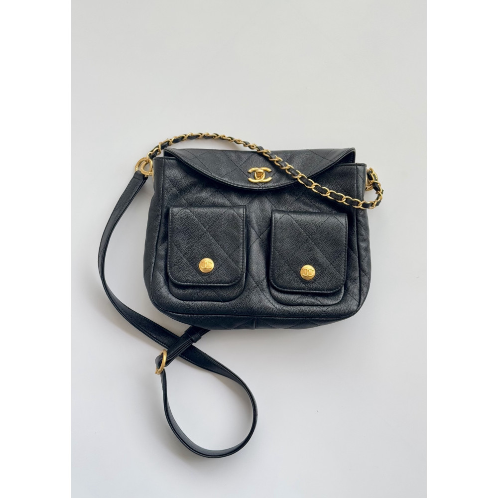 Chanel 25P New Hippie Hobo Crossbody Bag!