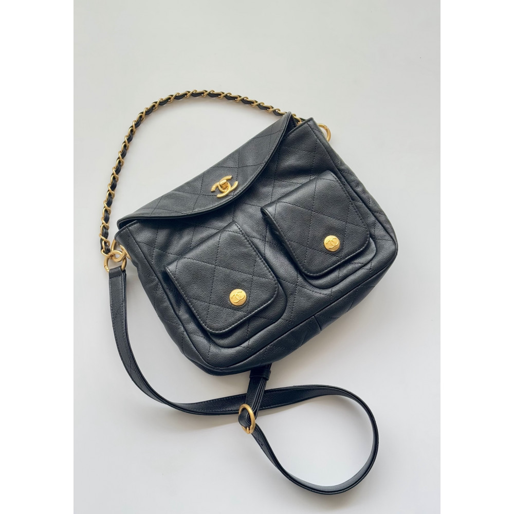 Chanel 25P New Hippie Hobo Crossbody Bag!