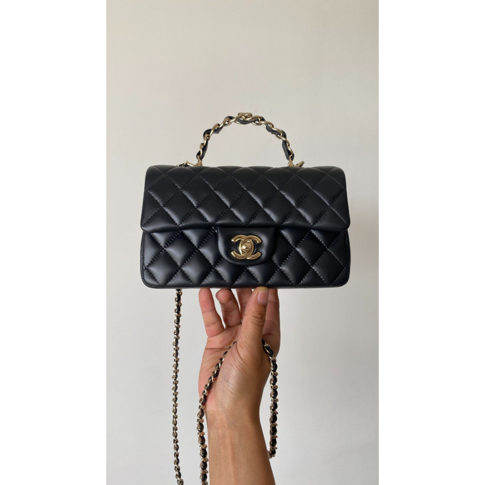 Chanel CF Mini Handle Bag!