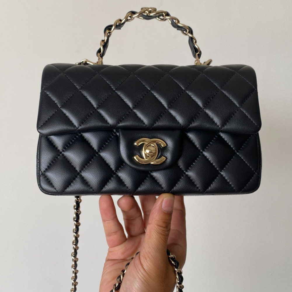 Chanel CF Mini Handle Bag!