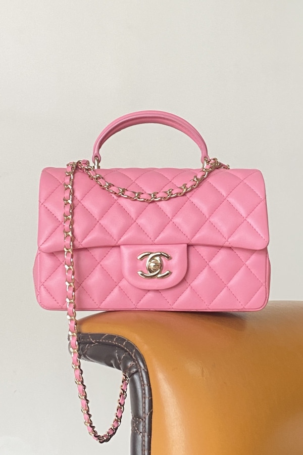 Chanel CF Mini Handle Bag!