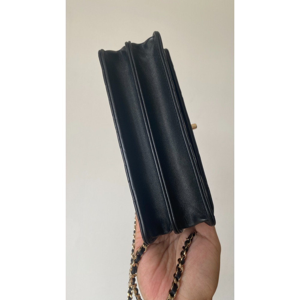 Chanel 24B New Arrival – Trendy CC Handle WOC Bag