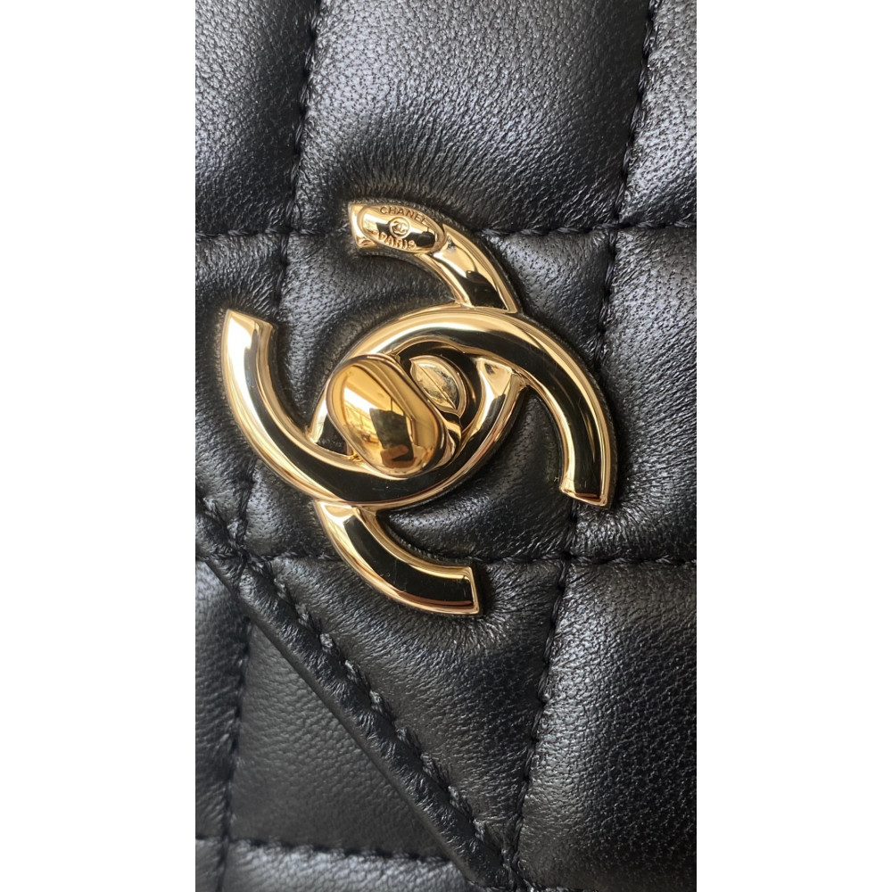 Chanel 24B New Arrival – Trendy CC Handle WOC Bag