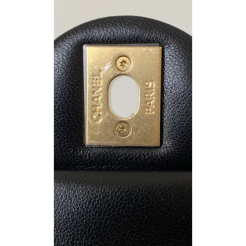 Chanel 24P NEW Pearl Chain Square Boy Bag