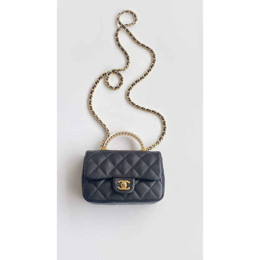 Chanel 24SS CF Mini Flap Handbag!