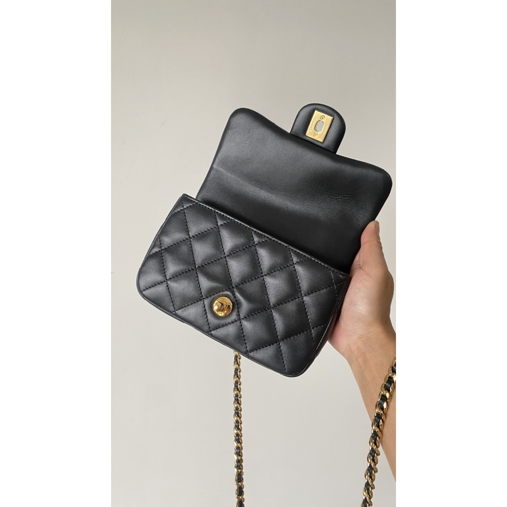Chanel 24SS CF Mini Flap Handbag!