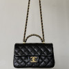 Chanel 25B New Arrival "Double C Handle" CF Bag! 