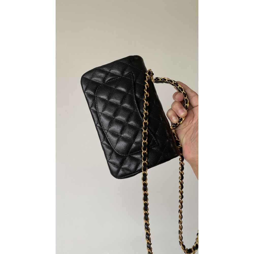 Chanel 25B New Arrival "Double C Handle" CF Bag! 