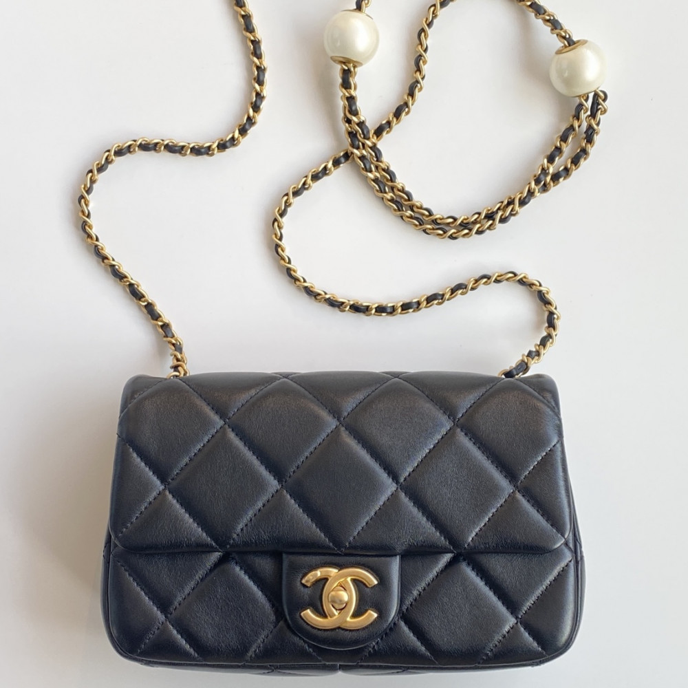 Chanel 24S New Arrival: Double Pearl! Adjustable Strap