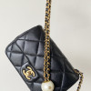 Chanel 24SS new arrival with double pearls! 