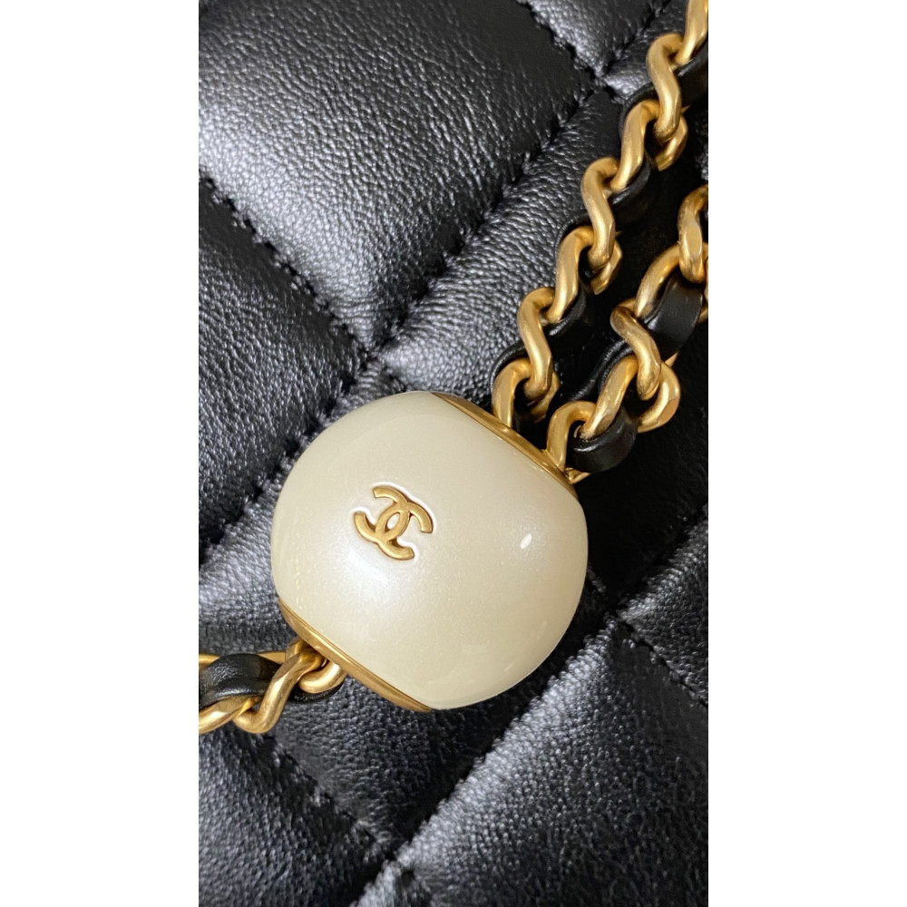 Chanel 24SS new arrival with double pearls! 