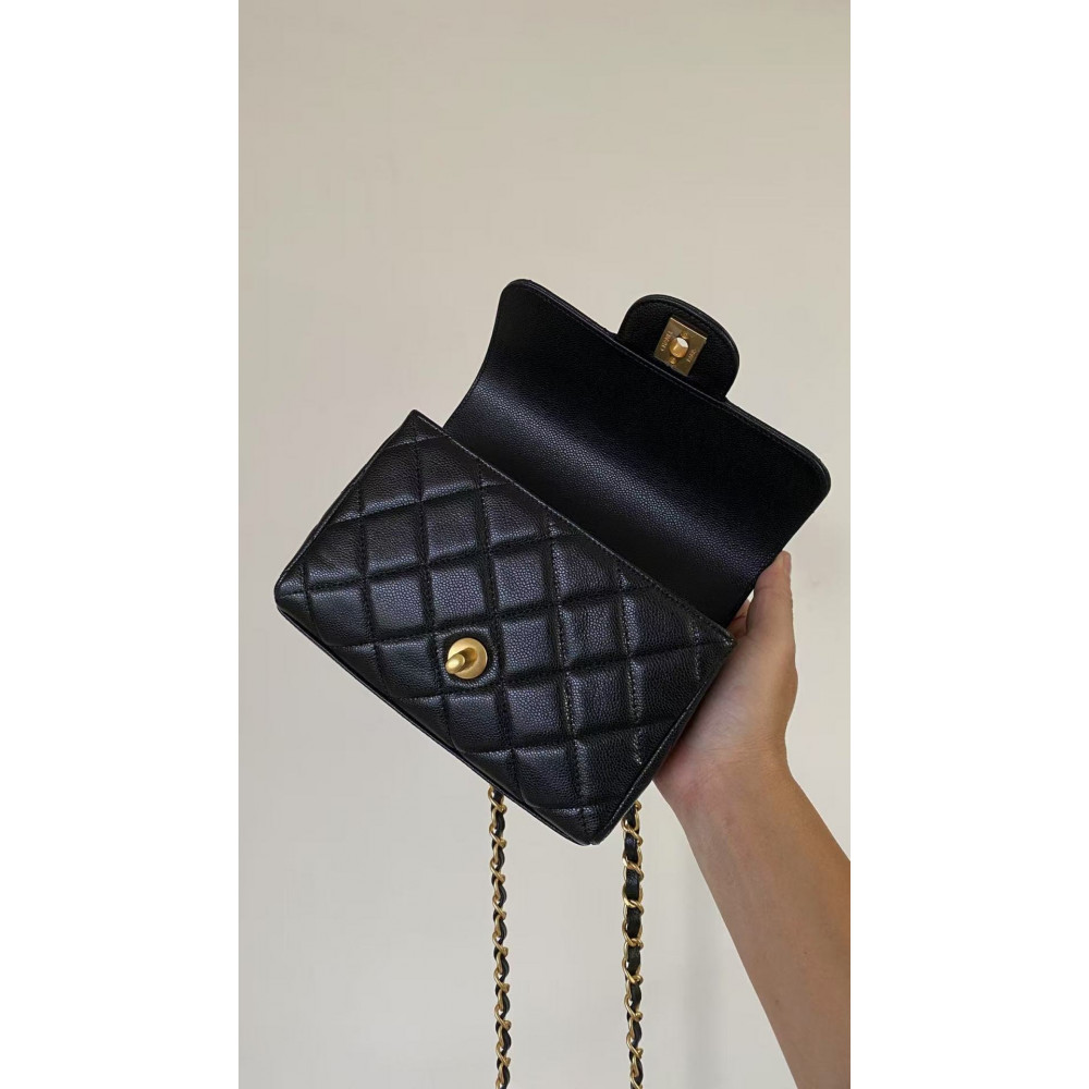 Chanel 25P Latest CF Double-Chain Small Size!