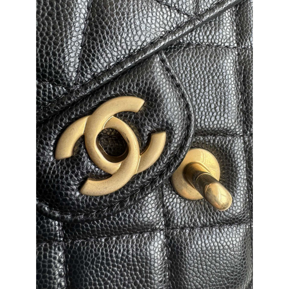 Chanel 24K New CF Handle Top-Handle Bag "Small"! 