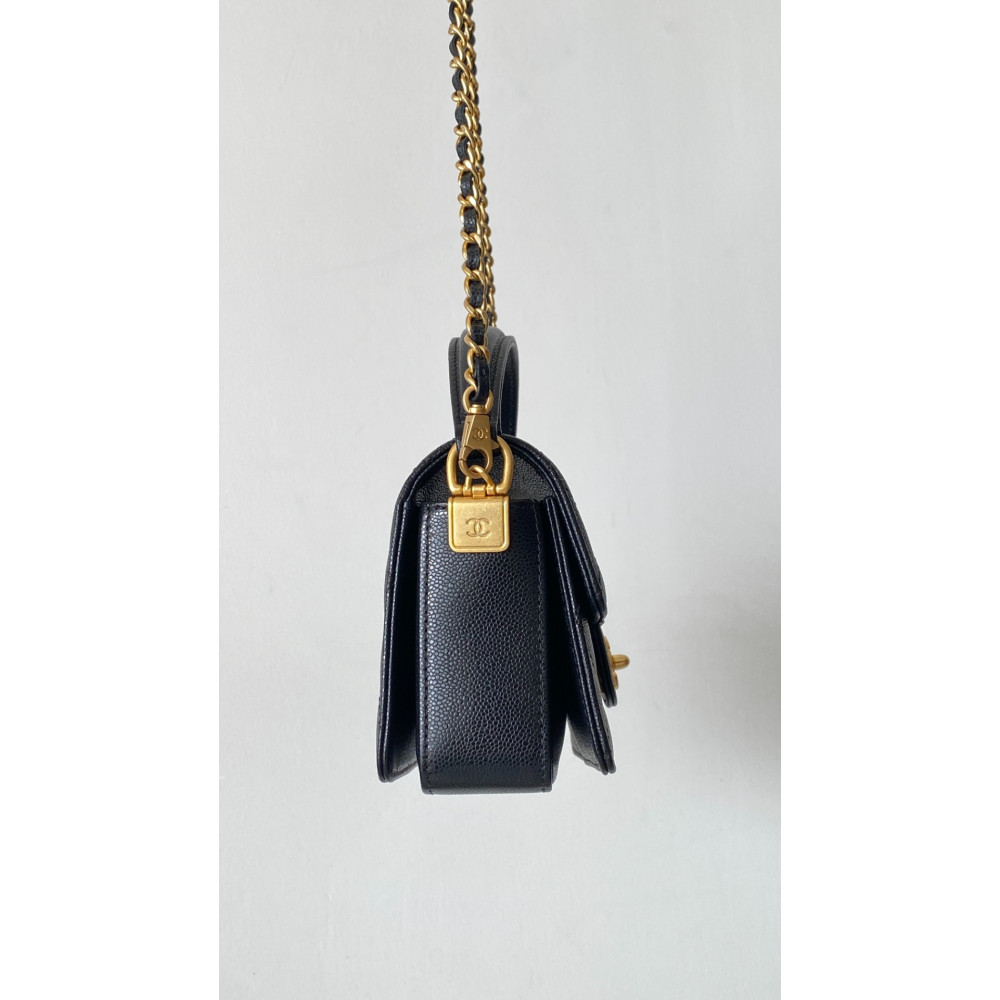 Chanel 24K New CF Handle Top-Handle Bag "Mini"!