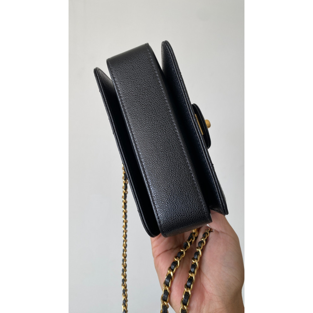 Chanel 24K New CF Handle Top-Handle Bag "Mini"!