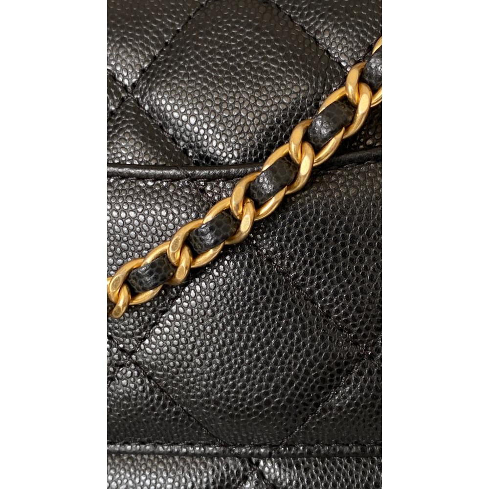 Chanel 24K New CF Handle Top-Handle Bag "Mini"!