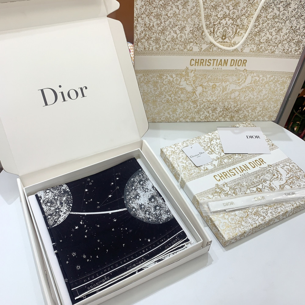 Dior 100% Mulberry Silk 90cm Scarf!  