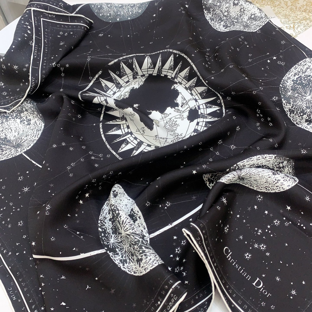 Dior 100% Mulberry Silk 90cm Scarf!  