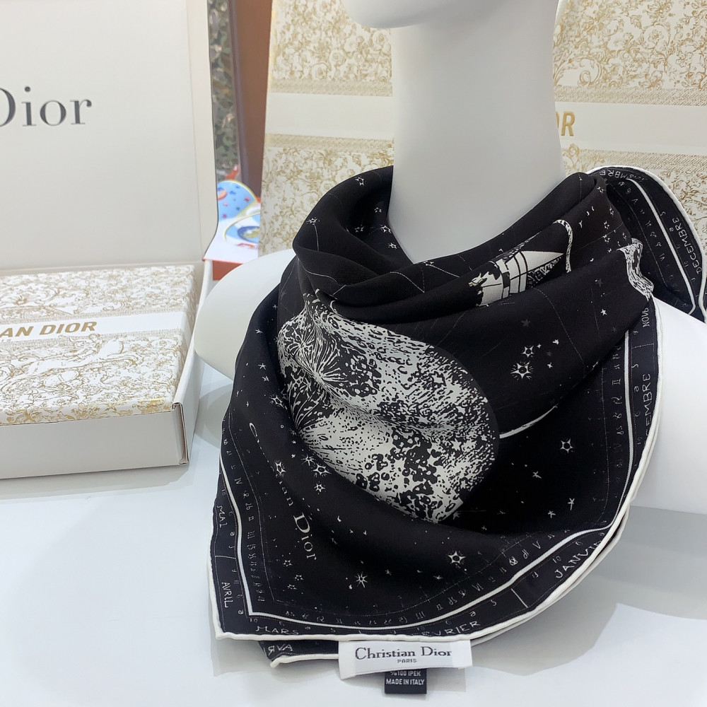 Dior 100% Mulberry Silk 90cm Scarf!  