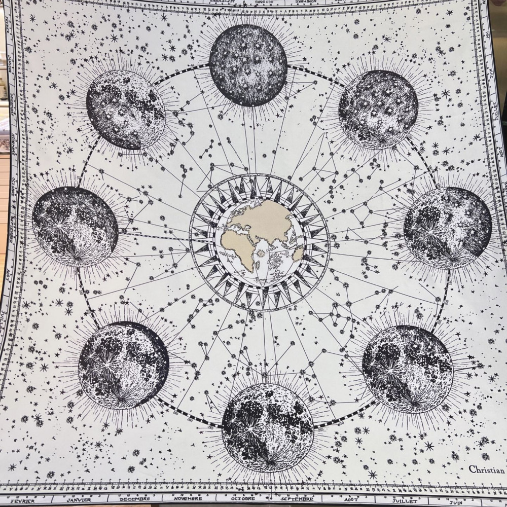 Dior 100% Mulberry Silk 90cm Scarf!  