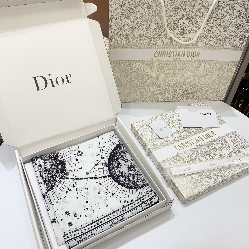 Dior 100% Mulberry Silk 90cm Scarf!  