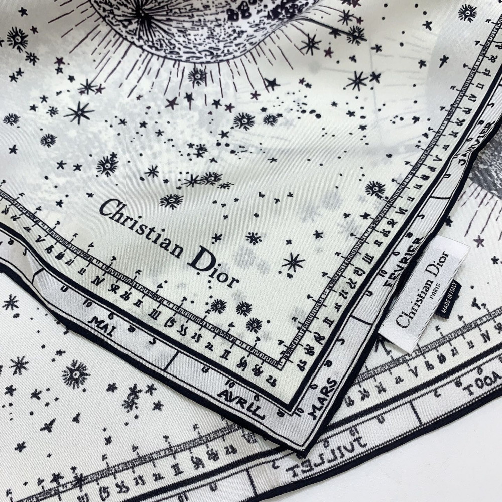 Dior 100% Mulberry Silk 90cm Scarf!  