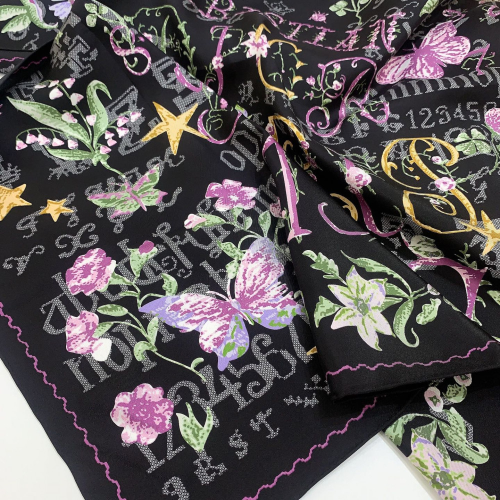 Dior 100% Mulberry Silk 90cm Scarf!  