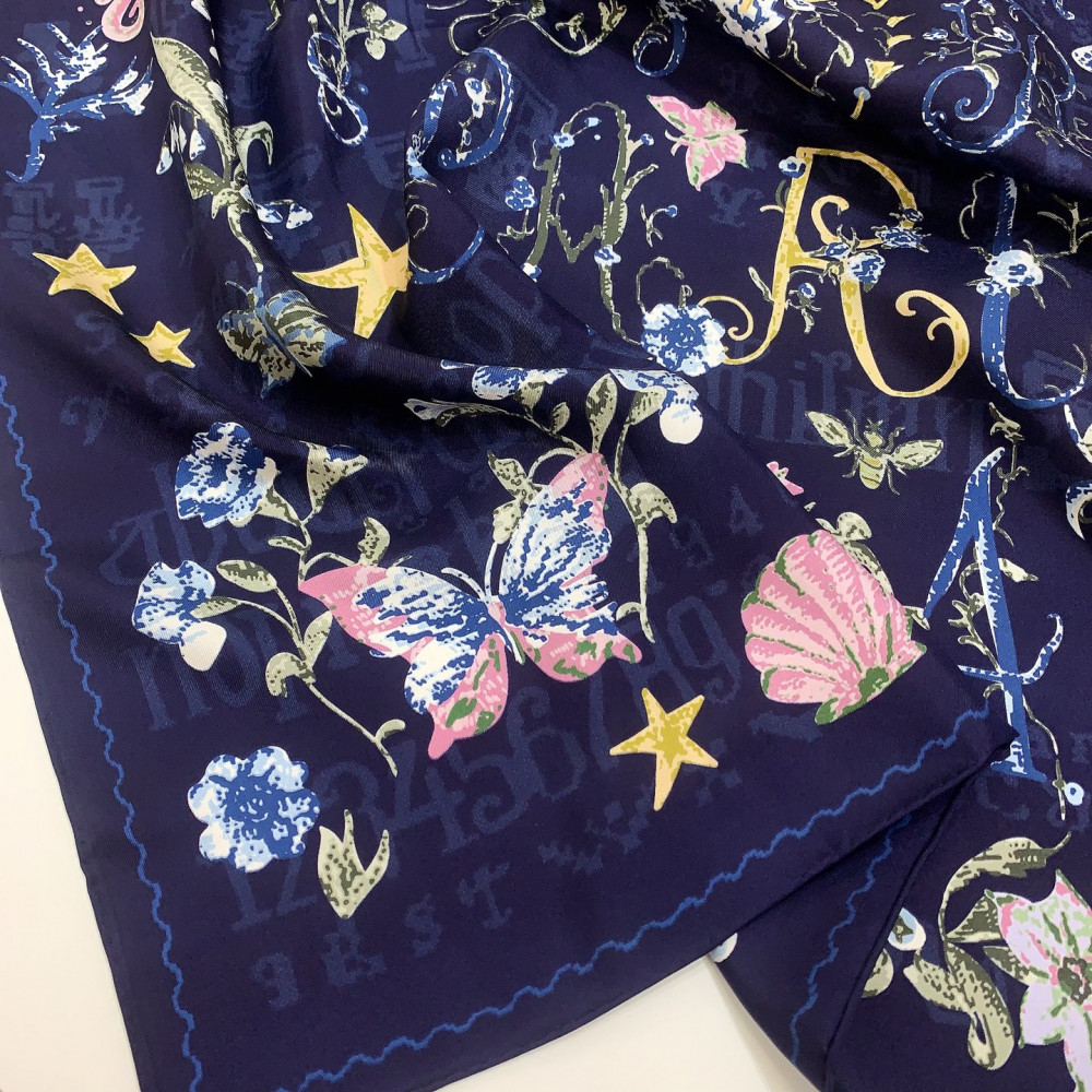 Dior 100% Mulberry Silk 90cm Scarf!  