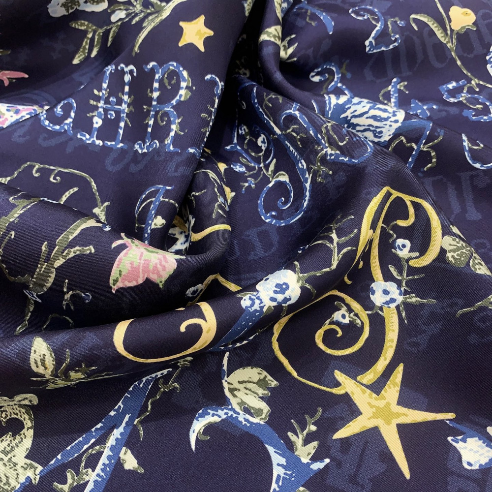 Dior 100% Mulberry Silk 90cm Scarf!  