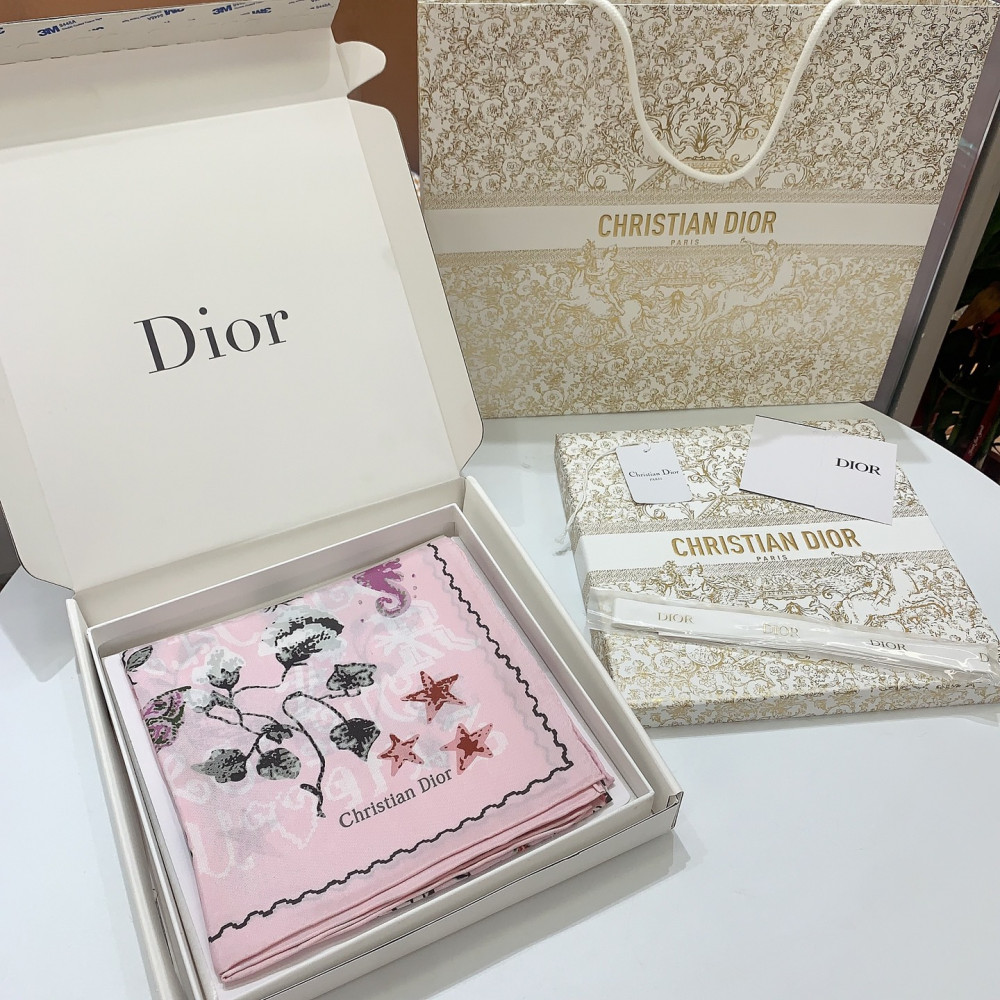 Dior 100% Mulberry Silk 90cm Scarf!  