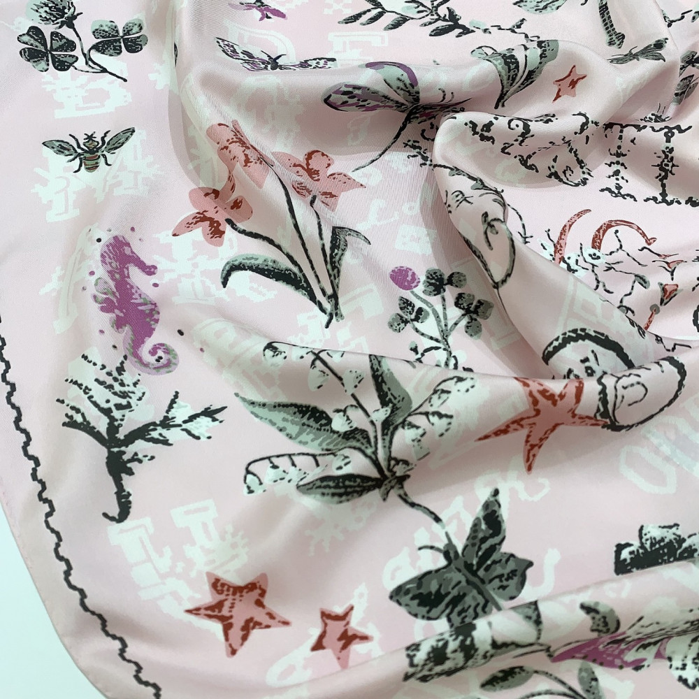 Dior 100% Mulberry Silk 90cm Scarf!  