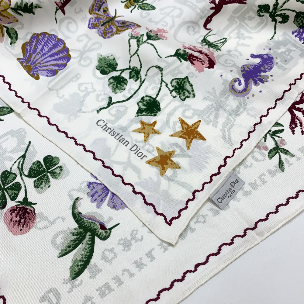 Dior 100% Mulberry Silk 90cm Scarf!  