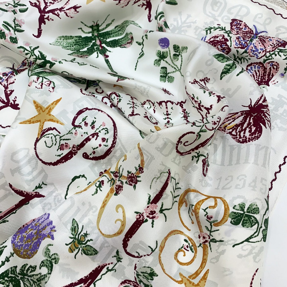 Dior 100% Mulberry Silk 90cm Scarf!  