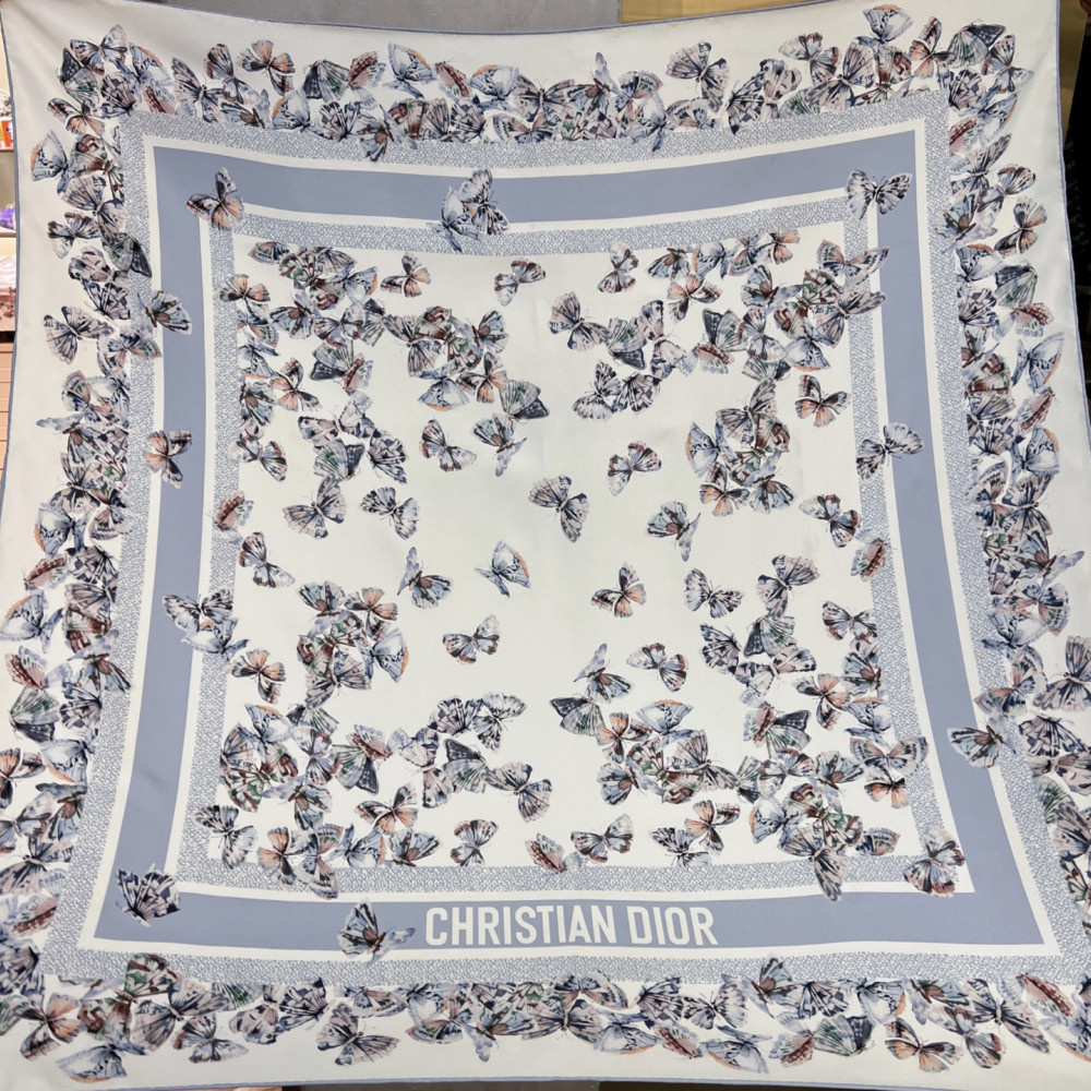 Dior 100% Mulberry Silk 90cm Scarf!  