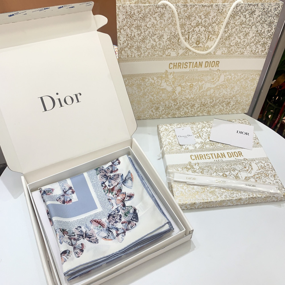 Dior 100% Mulberry Silk 90cm Scarf!  