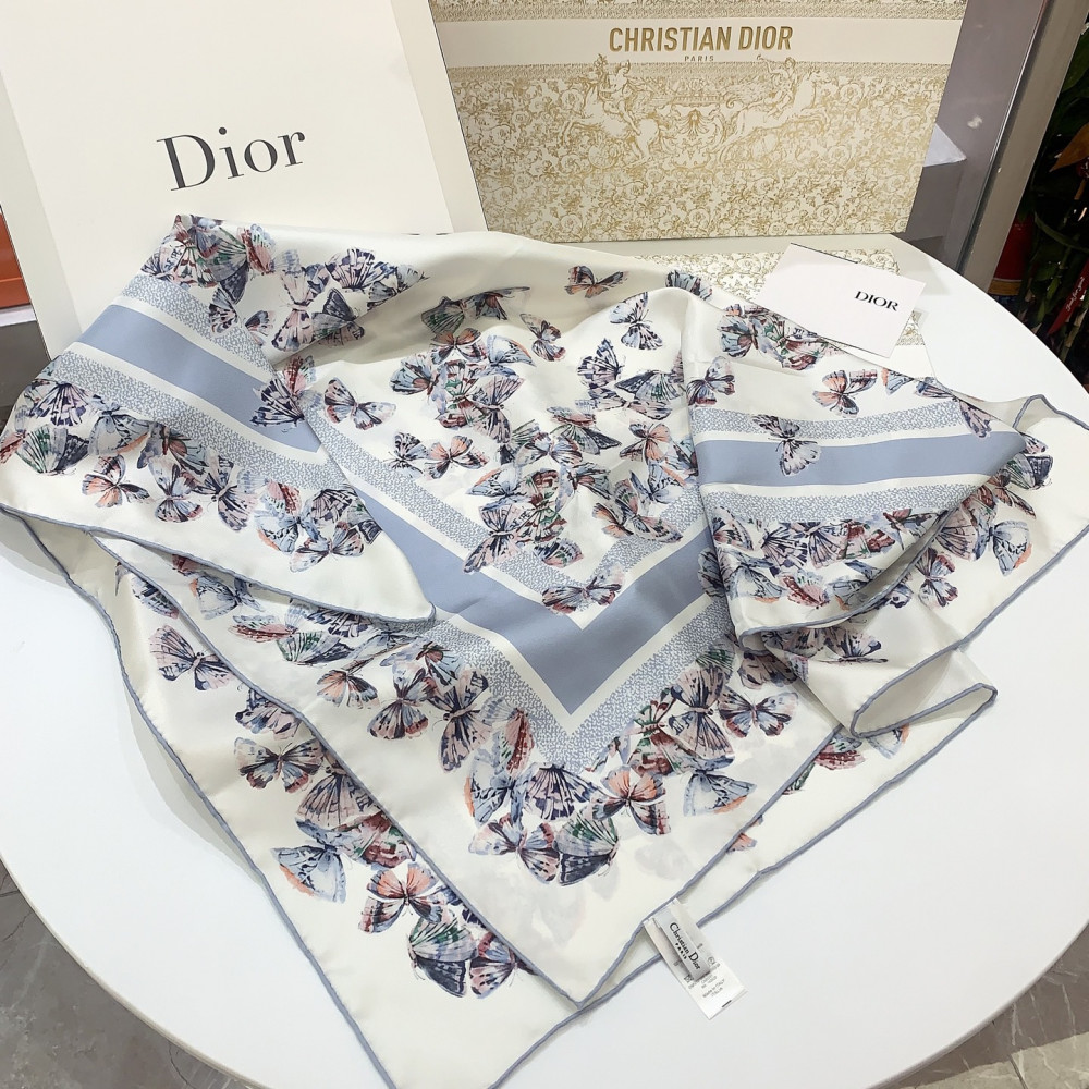 Dior 100% Mulberry Silk 90cm Scarf!  