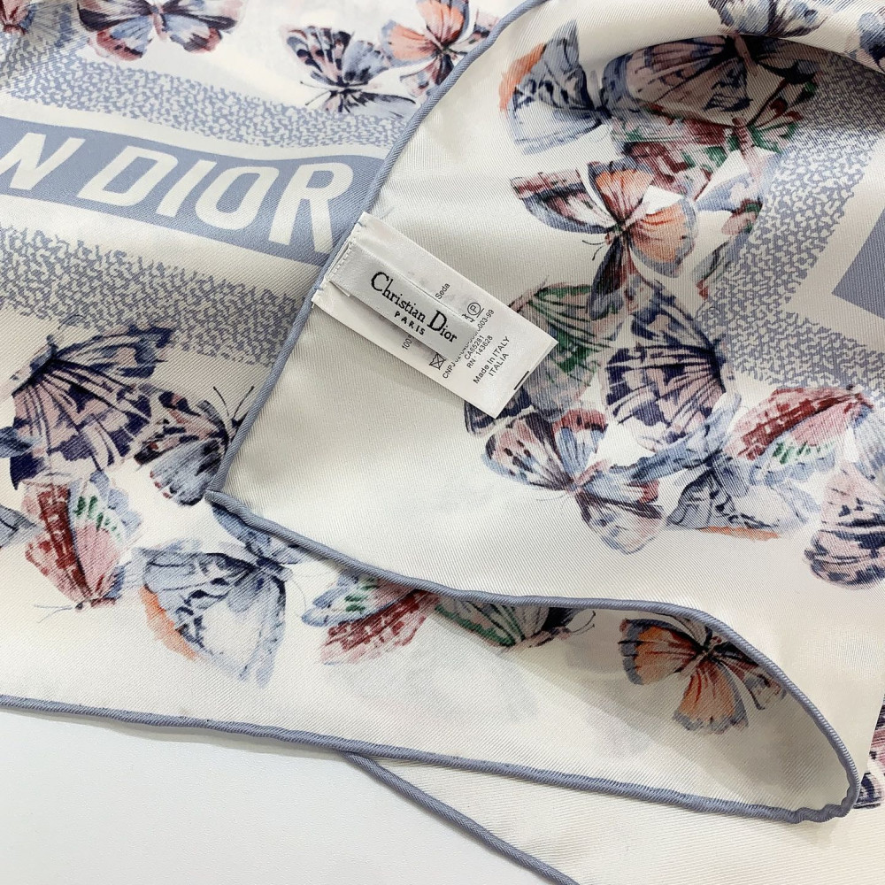 Dior 100% Mulberry Silk 90cm Scarf!  