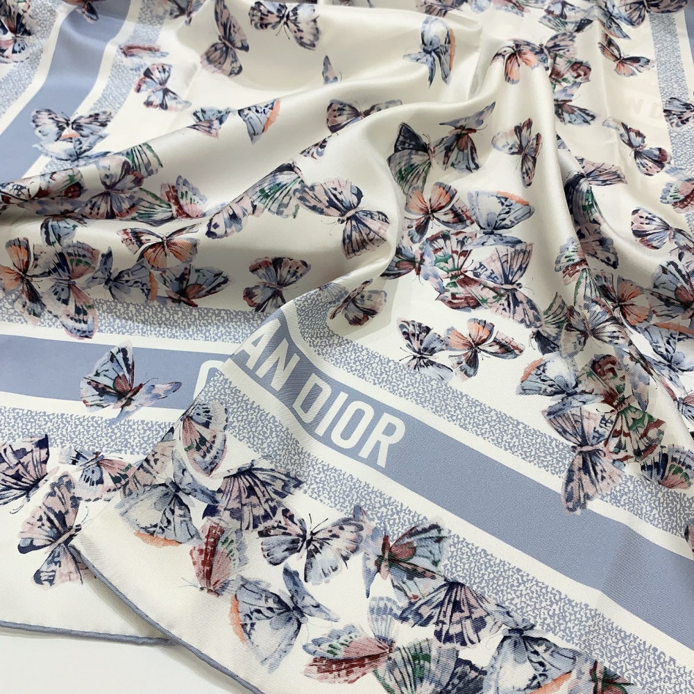 Dior 100% Mulberry Silk 90cm Scarf!  