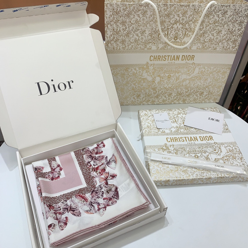 Dior 100% Mulberry Silk 90cm Scarf!  