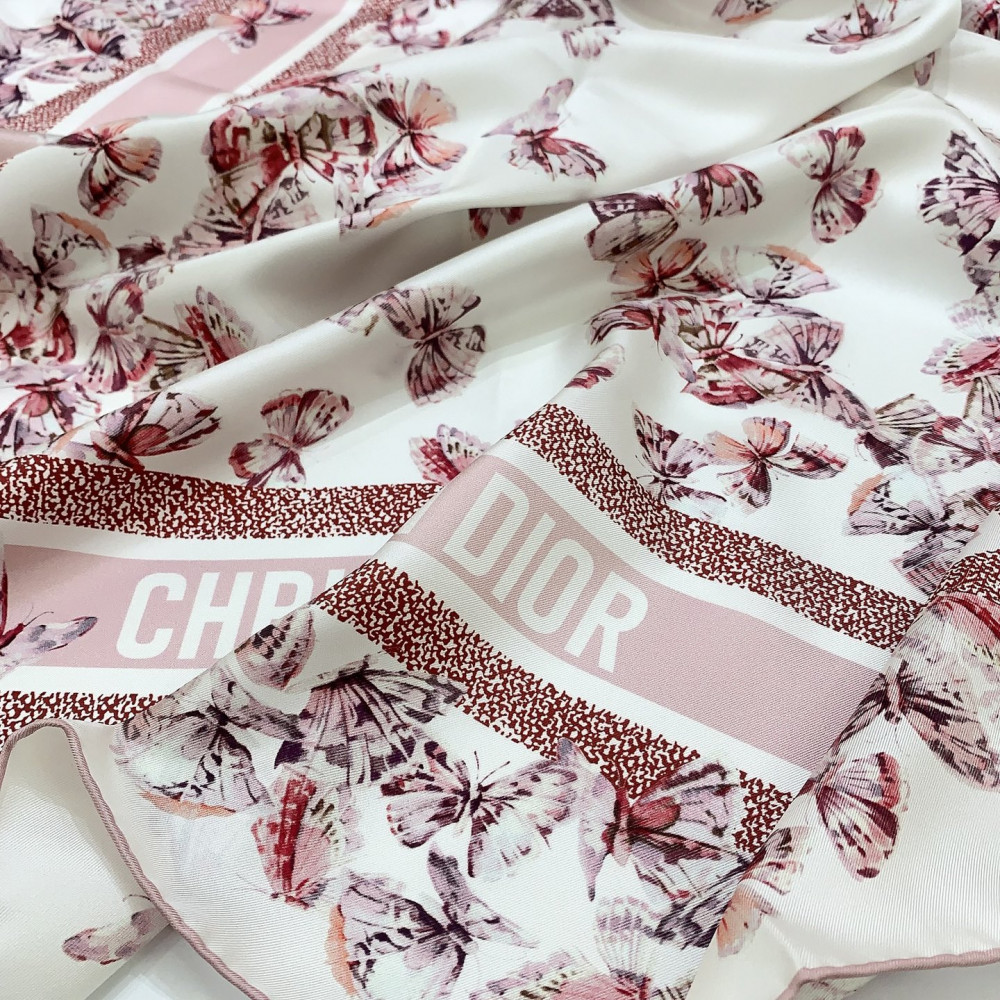 Dior 100% Mulberry Silk 90cm Scarf!  