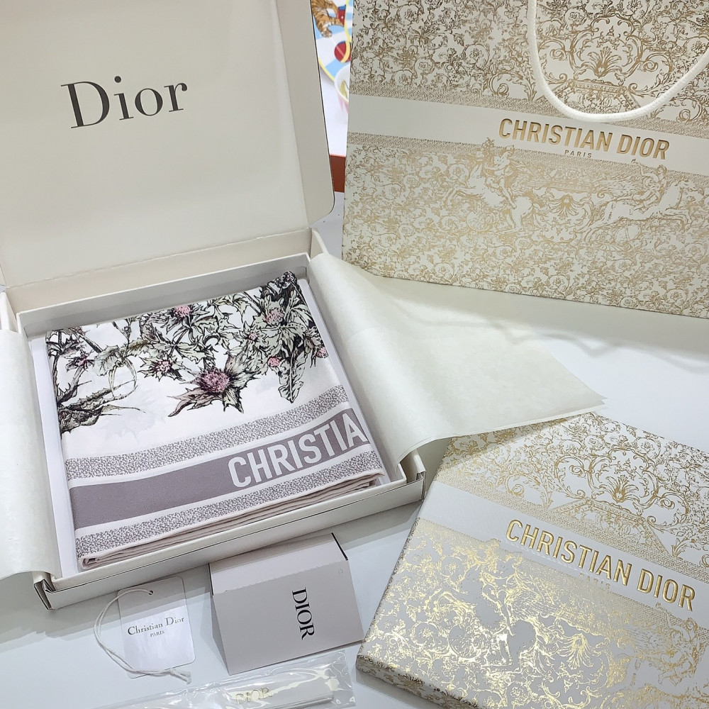 Dior 100% Mulberry Silk 90cm Scarf!  