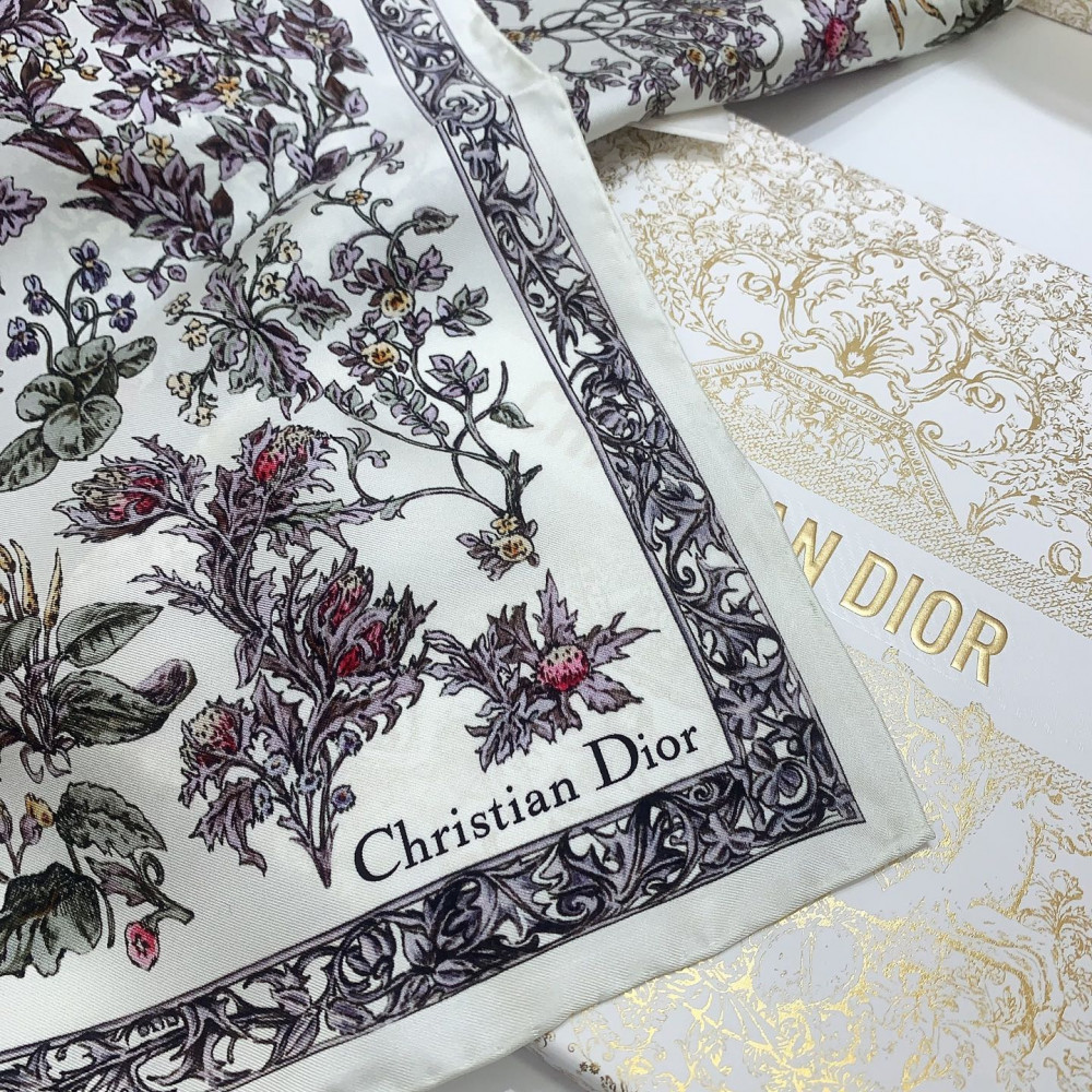 Dior 100% Mulberry Silk 90cm Scarf!  