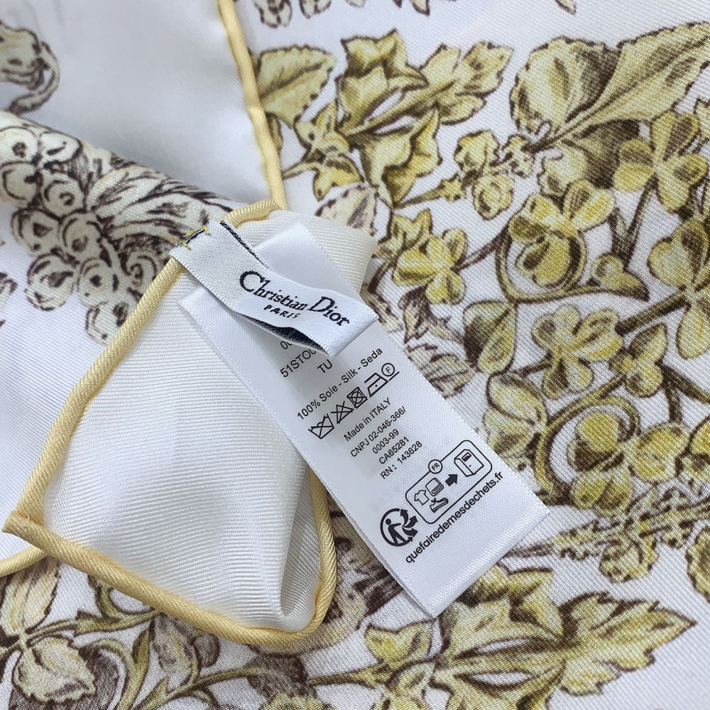 Dior 100% Mulberry Silk 90cm Scarf!  