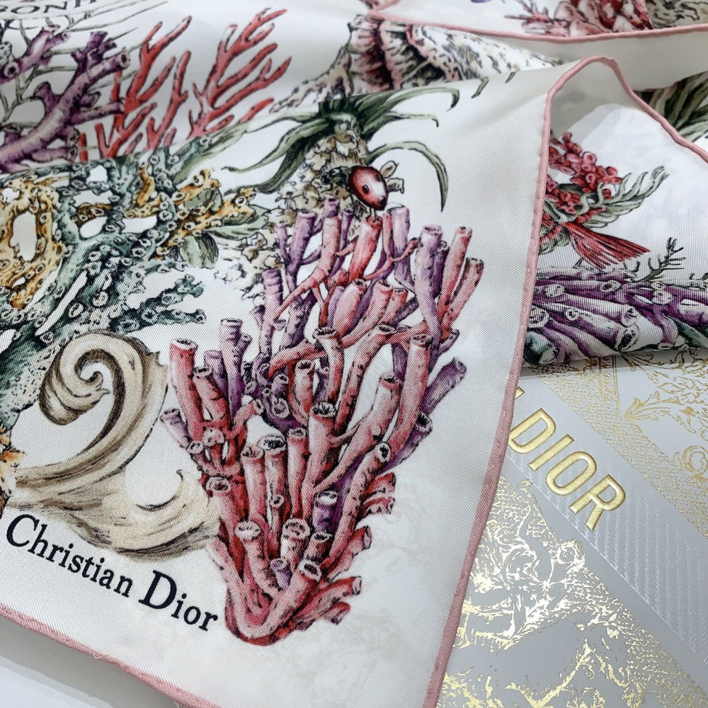 Dior 100% Mulberry Silk 90cm Scarf!  