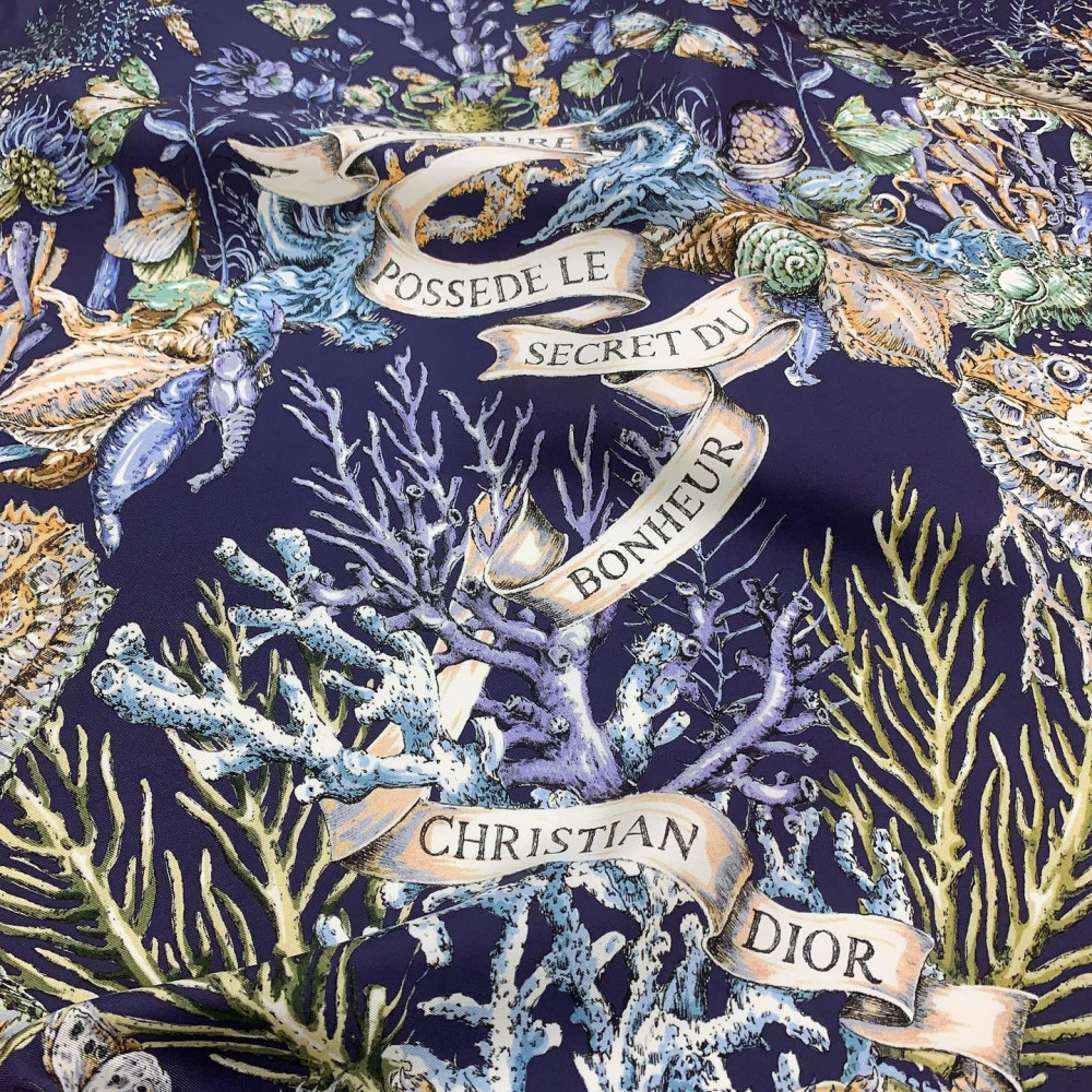 Dior 100% Mulberry Silk 90cm Scarf!  