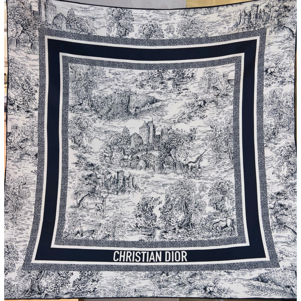 Dior 100% Mulberry Silk 90cm Scarf!  