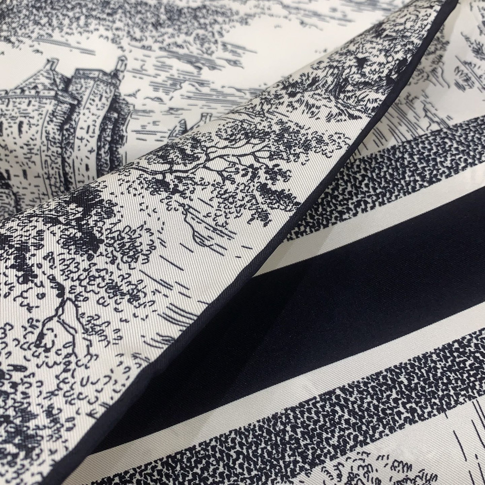 Dior 100% Mulberry Silk 90cm Scarf!  